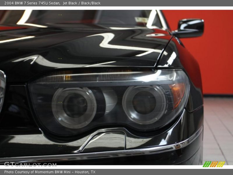 Jet Black / Black/Black 2004 BMW 7 Series 745Li Sedan