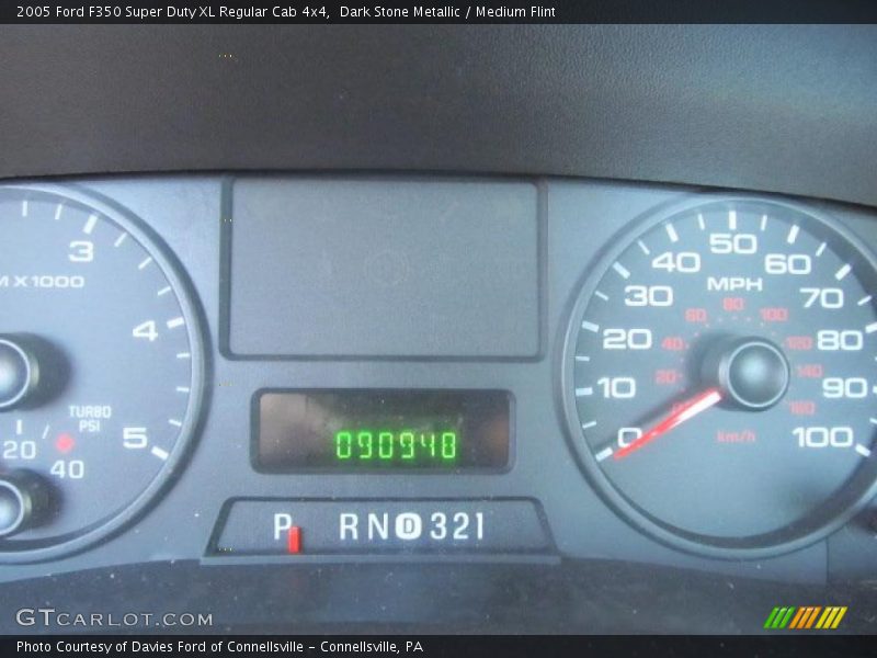Dark Stone Metallic / Medium Flint 2005 Ford F350 Super Duty XL Regular Cab 4x4