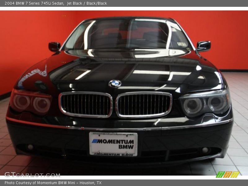 Jet Black / Black/Black 2004 BMW 7 Series 745Li Sedan