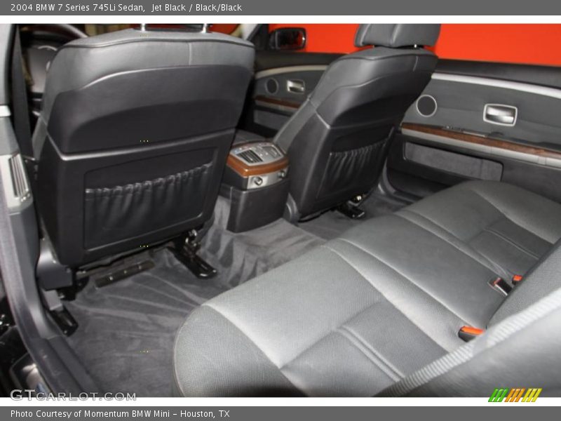 Jet Black / Black/Black 2004 BMW 7 Series 745Li Sedan
