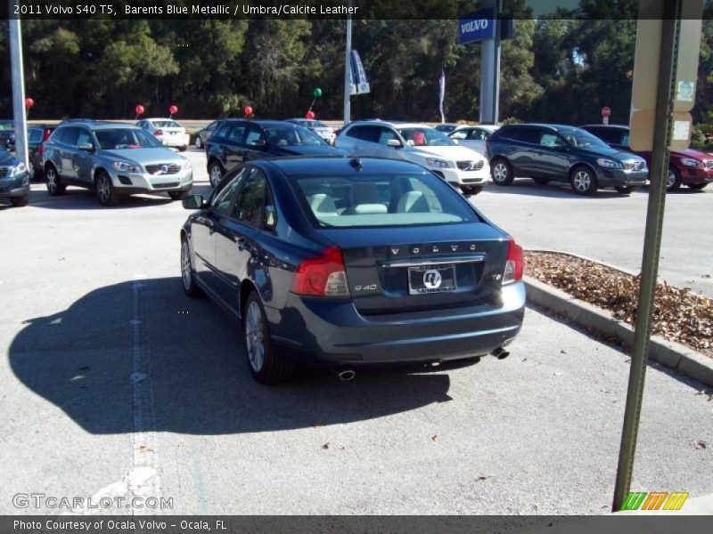 Barents Blue Metallic / Umbra/Calcite Leather 2011 Volvo S40 T5
