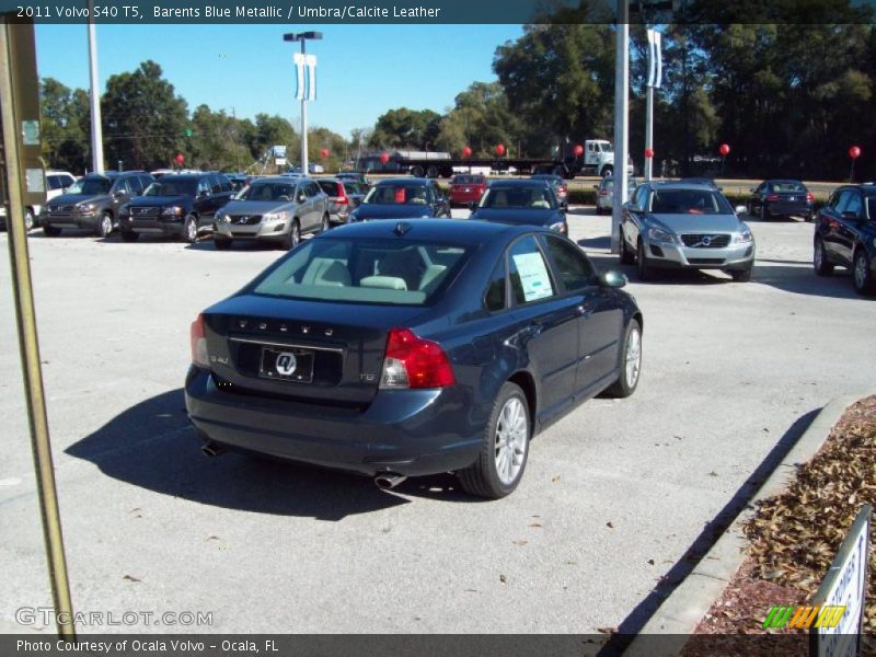 Barents Blue Metallic / Umbra/Calcite Leather 2011 Volvo S40 T5
