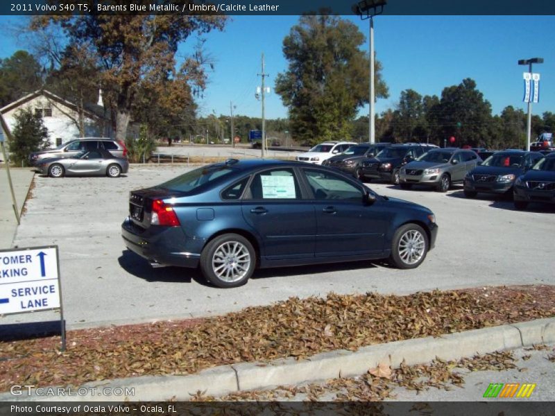 Barents Blue Metallic / Umbra/Calcite Leather 2011 Volvo S40 T5