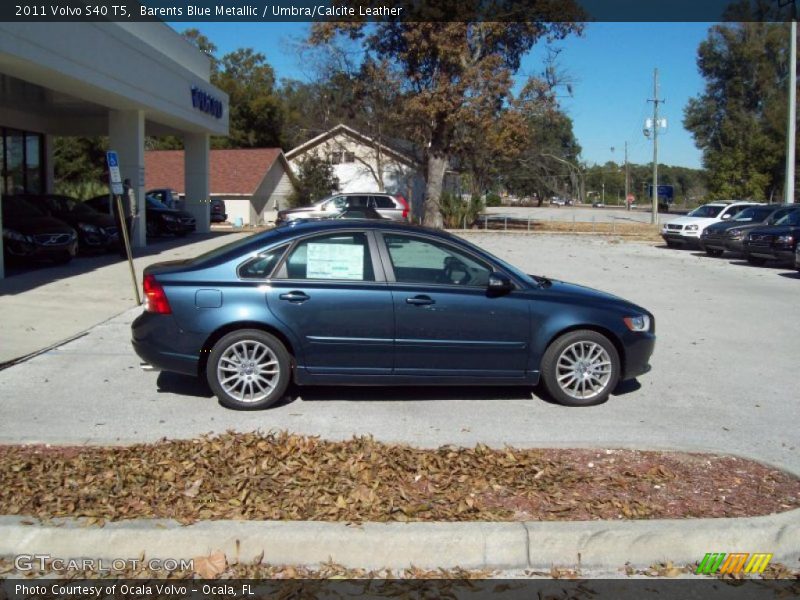 Barents Blue Metallic / Umbra/Calcite Leather 2011 Volvo S40 T5