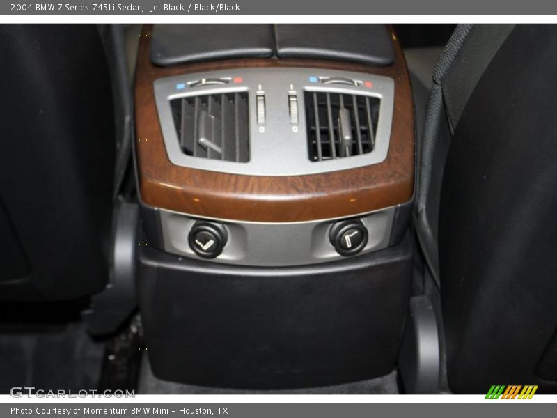 Jet Black / Black/Black 2004 BMW 7 Series 745Li Sedan