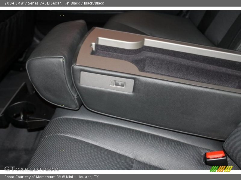 Jet Black / Black/Black 2004 BMW 7 Series 745Li Sedan