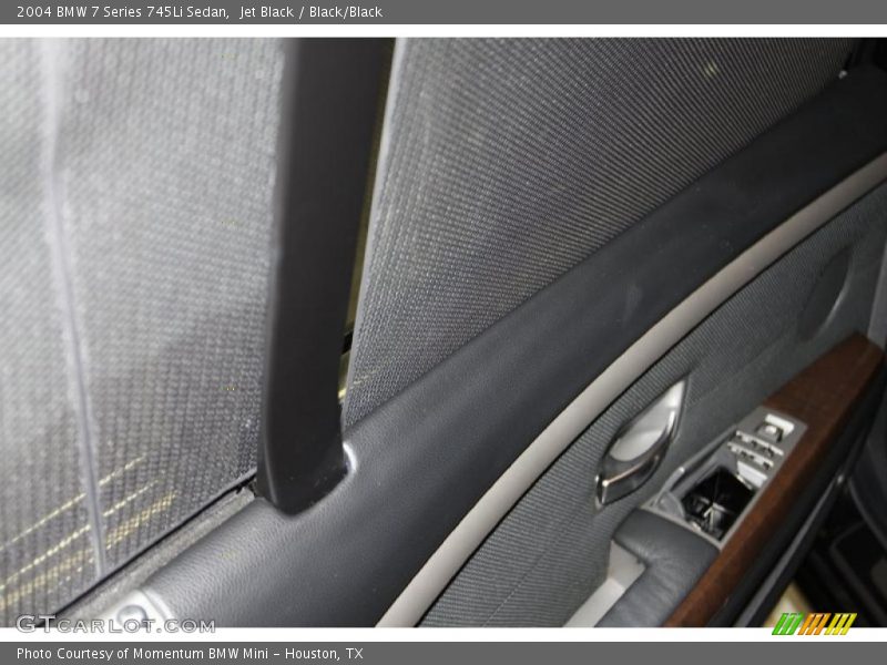 Jet Black / Black/Black 2004 BMW 7 Series 745Li Sedan