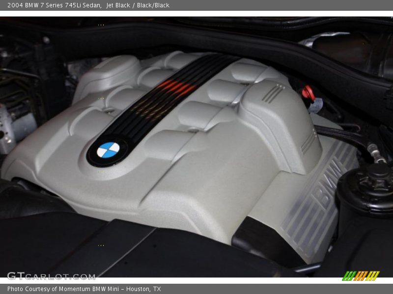Jet Black / Black/Black 2004 BMW 7 Series 745Li Sedan