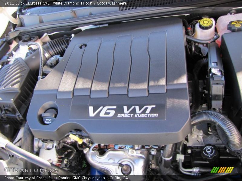 White Diamond Tricoat / Cocoa/Cashmere 2011 Buick LaCrosse CXL
