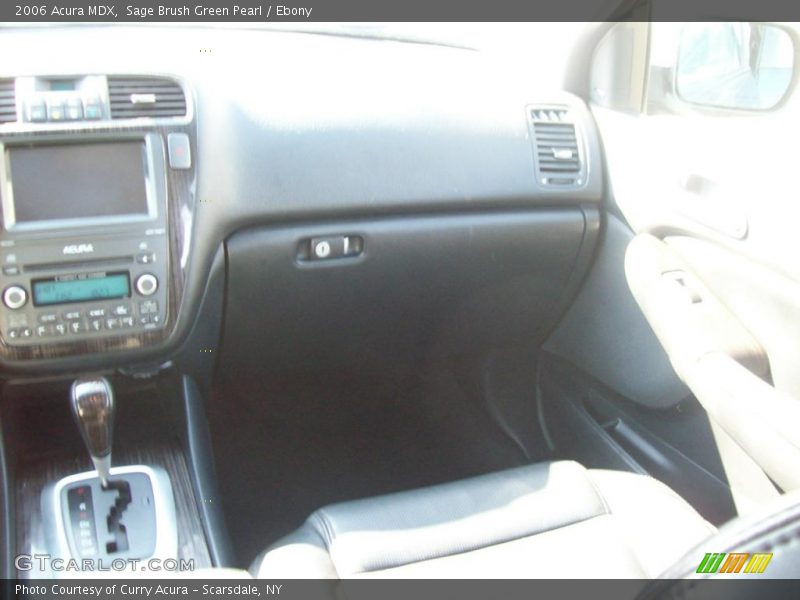 Sage Brush Green Pearl / Ebony 2006 Acura MDX