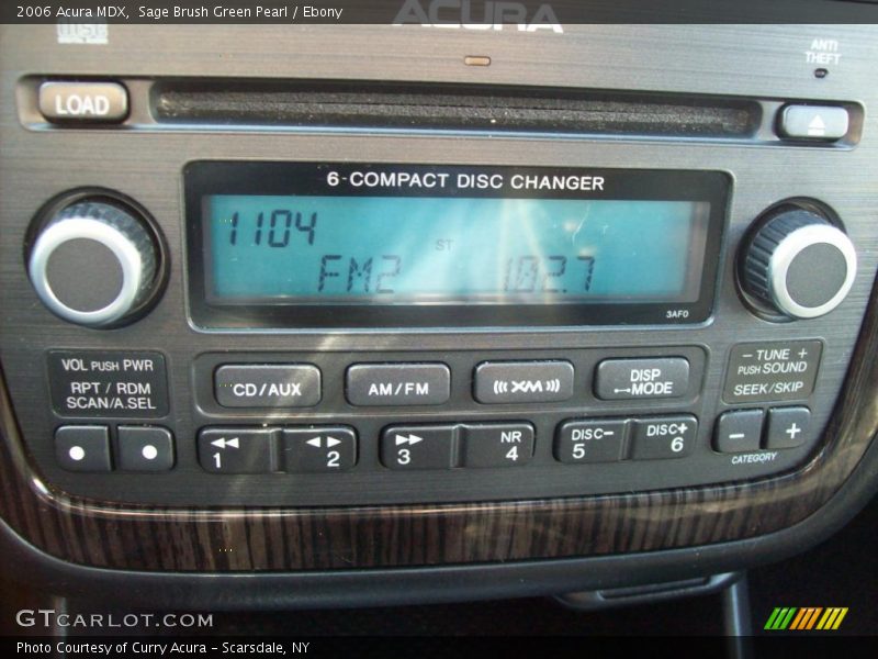 Sage Brush Green Pearl / Ebony 2006 Acura MDX