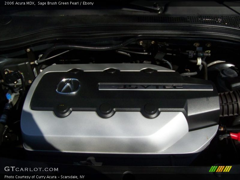 Sage Brush Green Pearl / Ebony 2006 Acura MDX