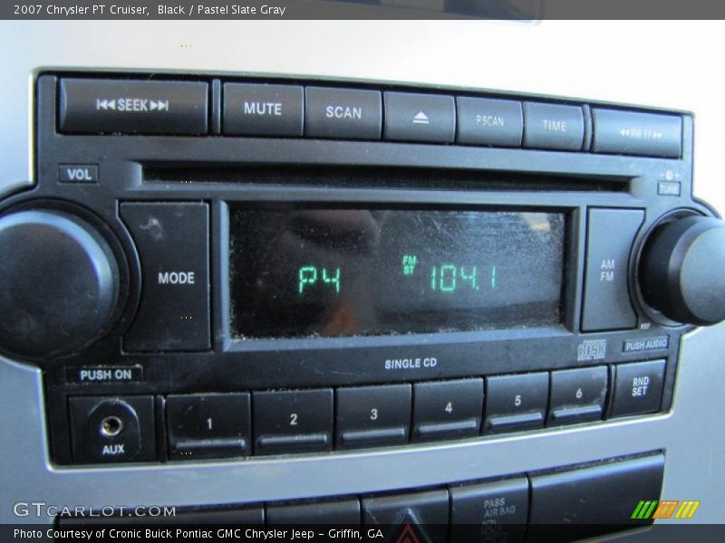 Black / Pastel Slate Gray 2007 Chrysler PT Cruiser