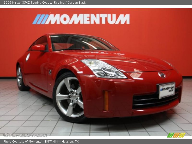 Redline / Carbon Black 2006 Nissan 350Z Touring Coupe