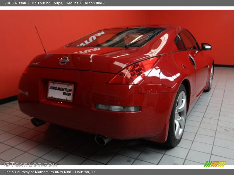 Redline / Carbon Black 2006 Nissan 350Z Touring Coupe
