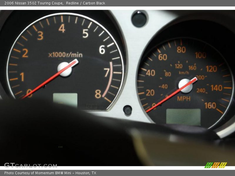 Redline / Carbon Black 2006 Nissan 350Z Touring Coupe