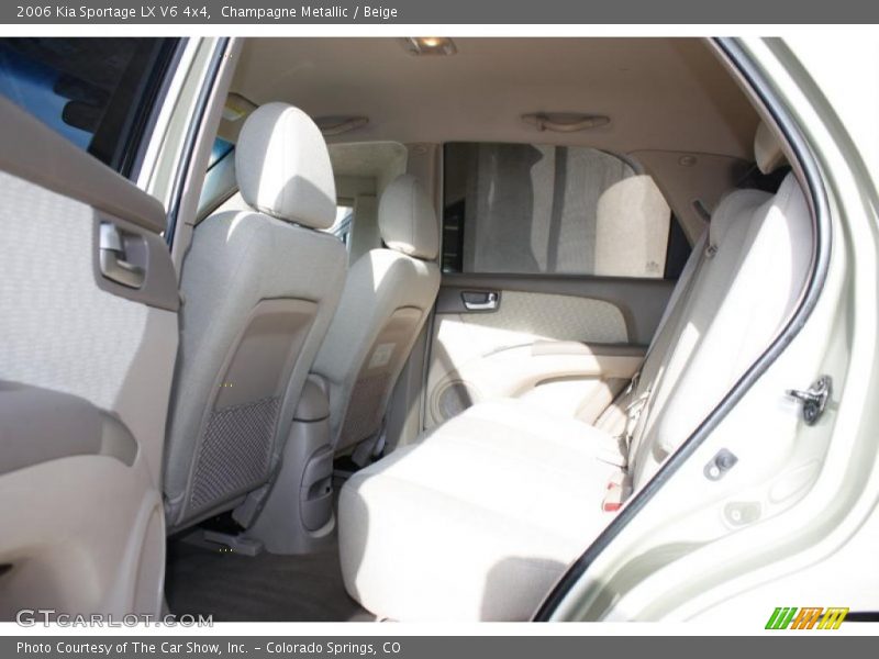 Champagne Metallic / Beige 2006 Kia Sportage LX V6 4x4