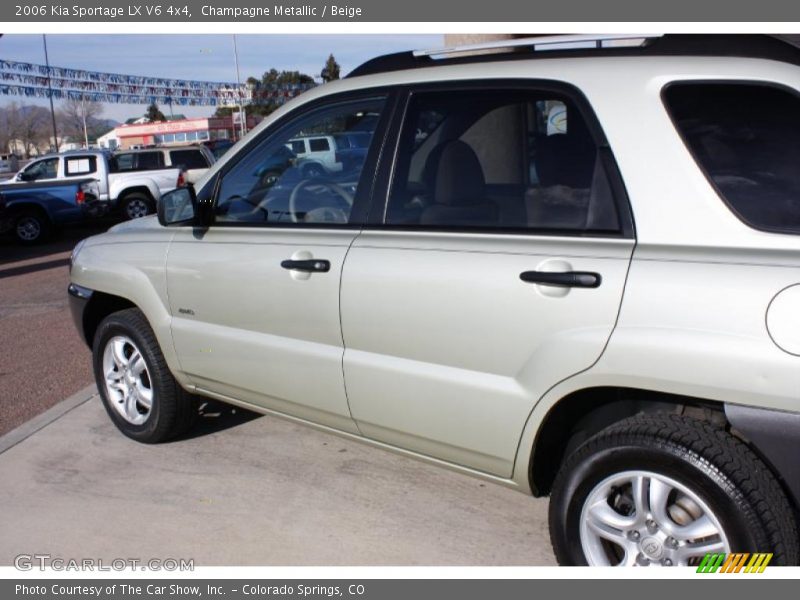 Champagne Metallic / Beige 2006 Kia Sportage LX V6 4x4