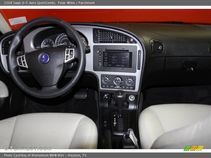 Polar White / Parchment 2008 Saab 9-5 Aero SportCombi