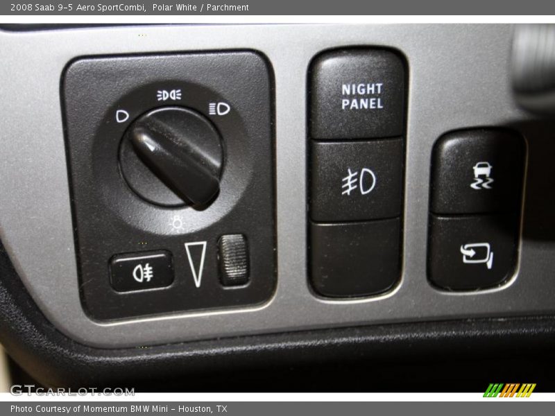 Controls of 2008 9-5 Aero SportCombi