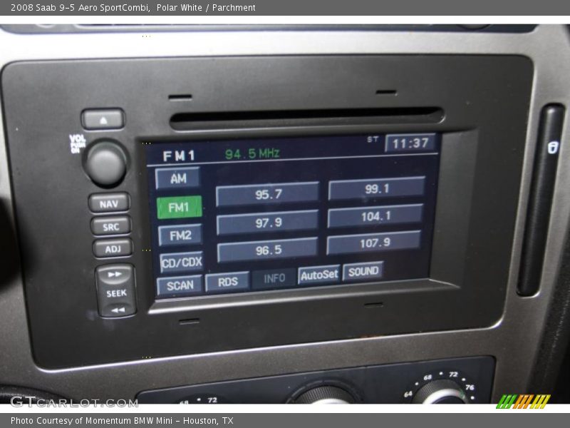 Polar White / Parchment 2008 Saab 9-5 Aero SportCombi