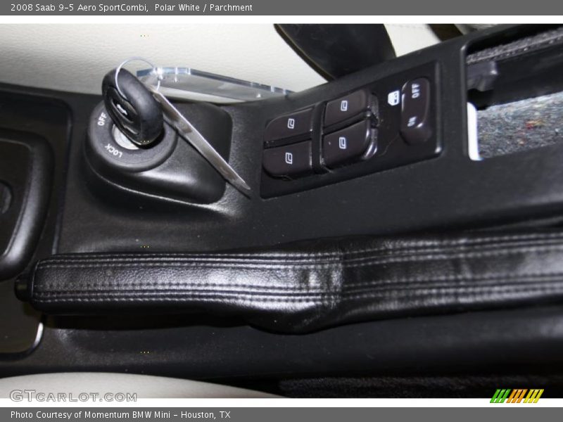 Polar White / Parchment 2008 Saab 9-5 Aero SportCombi