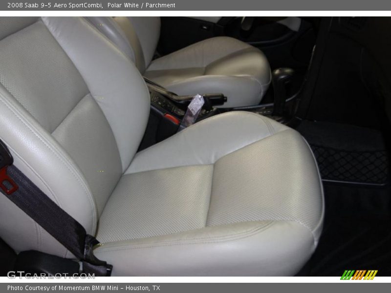 Polar White / Parchment 2008 Saab 9-5 Aero SportCombi