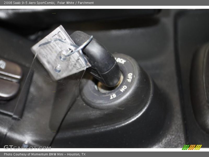 Polar White / Parchment 2008 Saab 9-5 Aero SportCombi