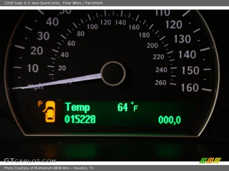 Polar White / Parchment 2008 Saab 9-5 Aero SportCombi