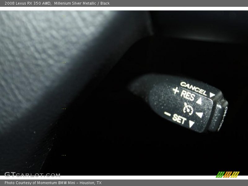 Millenium Silver Metallic / Black 2008 Lexus RX 350 AWD