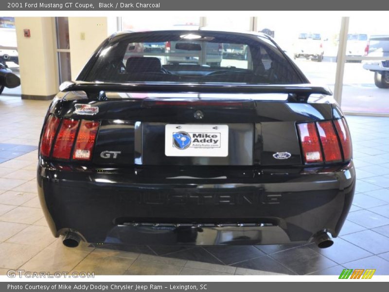Black / Dark Charcoal 2001 Ford Mustang GT Coupe