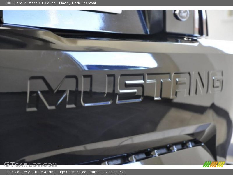 Black / Dark Charcoal 2001 Ford Mustang GT Coupe