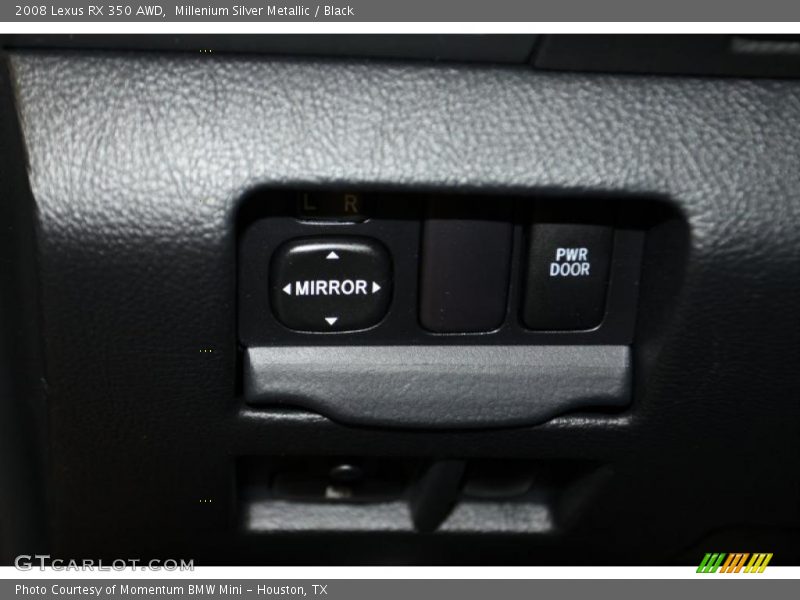 Millenium Silver Metallic / Black 2008 Lexus RX 350 AWD