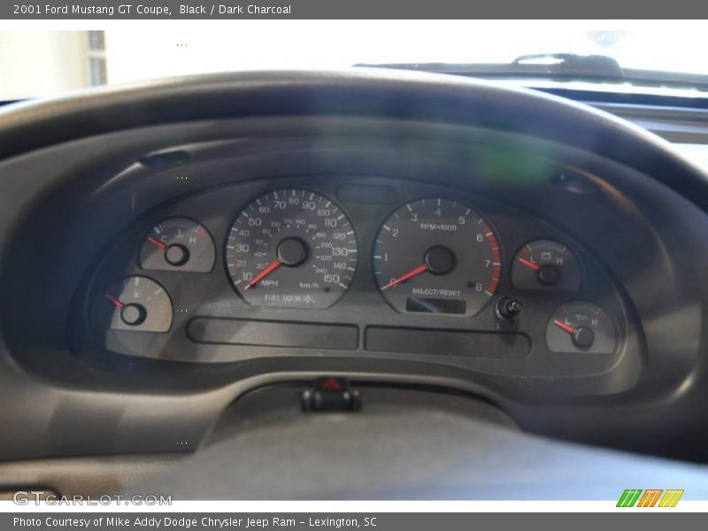 Black / Dark Charcoal 2001 Ford Mustang GT Coupe