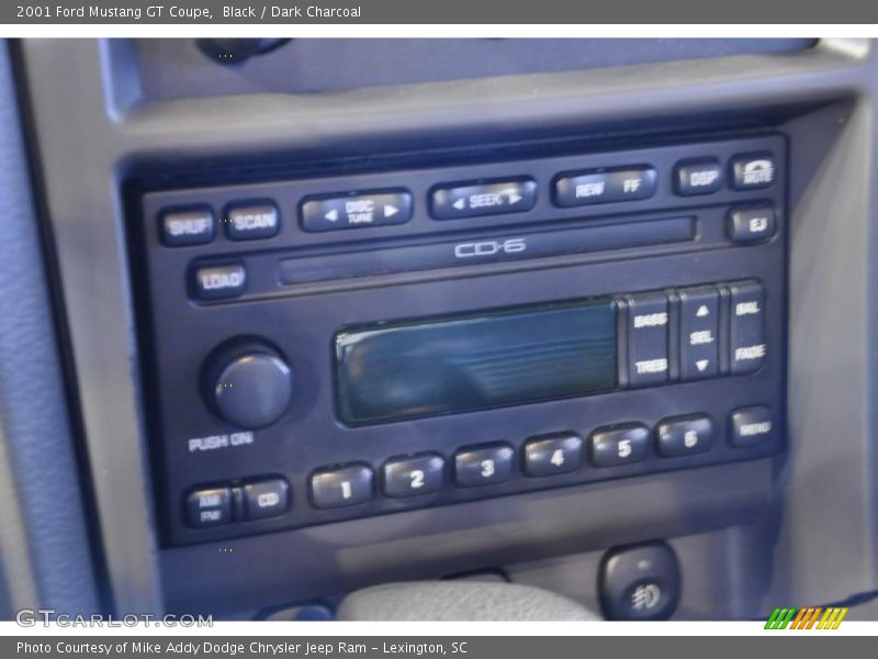 Black / Dark Charcoal 2001 Ford Mustang GT Coupe