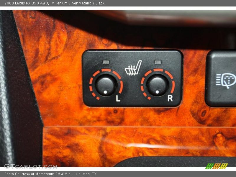 Millenium Silver Metallic / Black 2008 Lexus RX 350 AWD