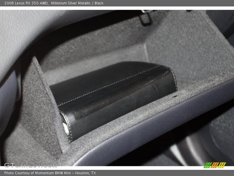 Millenium Silver Metallic / Black 2008 Lexus RX 350 AWD