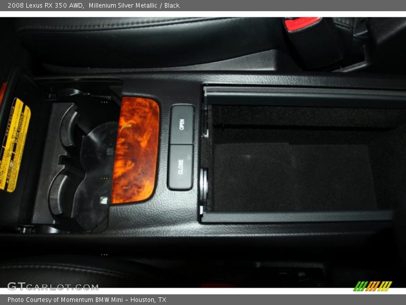 Millenium Silver Metallic / Black 2008 Lexus RX 350 AWD