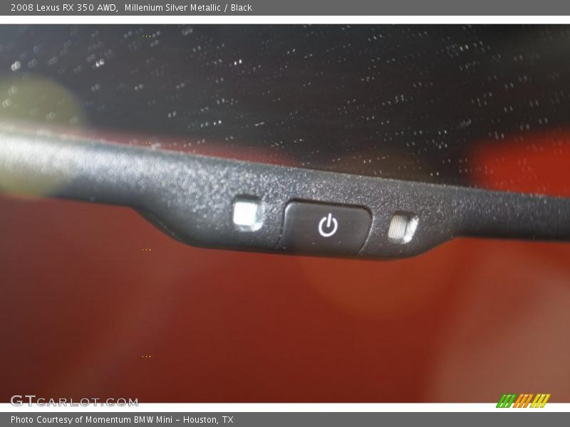 Millenium Silver Metallic / Black 2008 Lexus RX 350 AWD