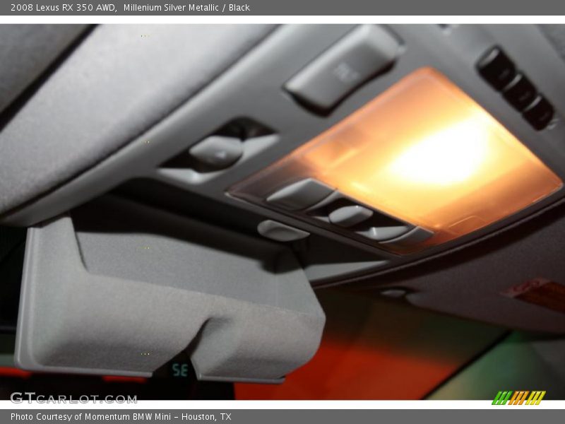 Millenium Silver Metallic / Black 2008 Lexus RX 350 AWD