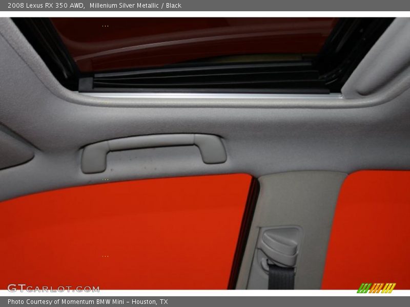 Millenium Silver Metallic / Black 2008 Lexus RX 350 AWD