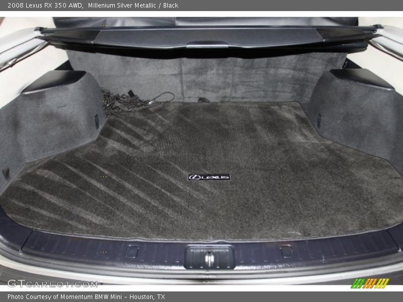 Millenium Silver Metallic / Black 2008 Lexus RX 350 AWD