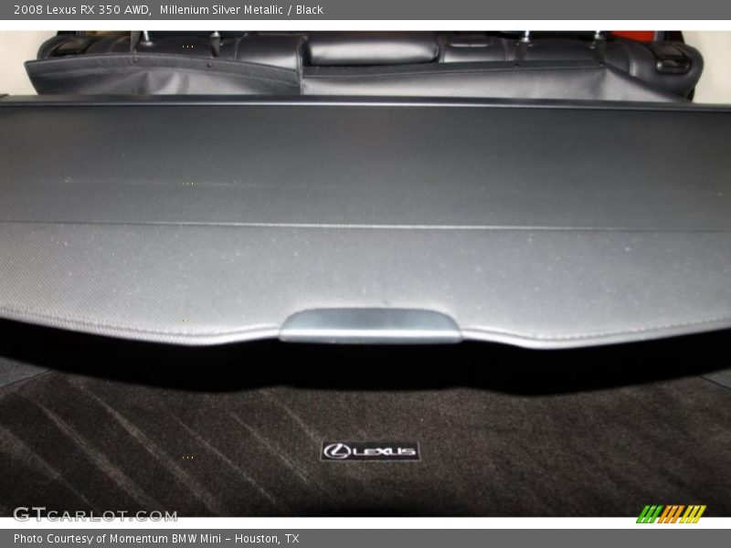 Millenium Silver Metallic / Black 2008 Lexus RX 350 AWD