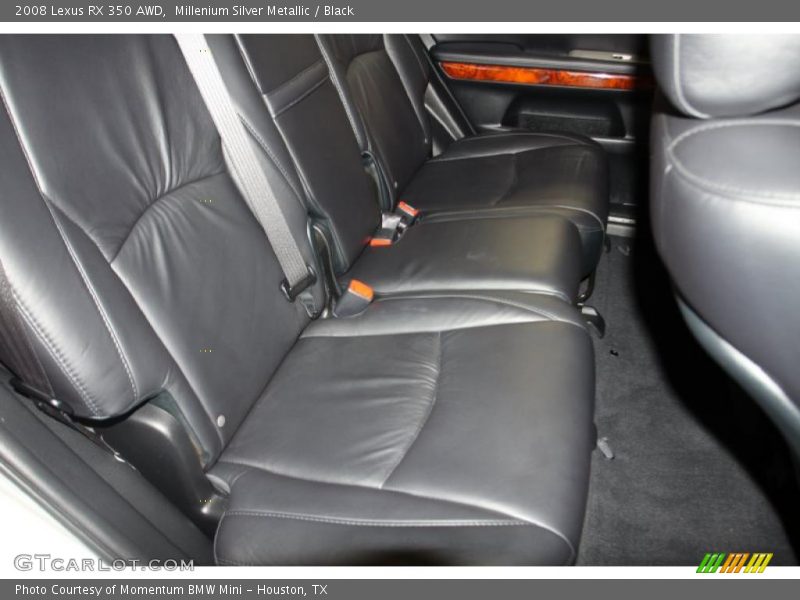 Millenium Silver Metallic / Black 2008 Lexus RX 350 AWD