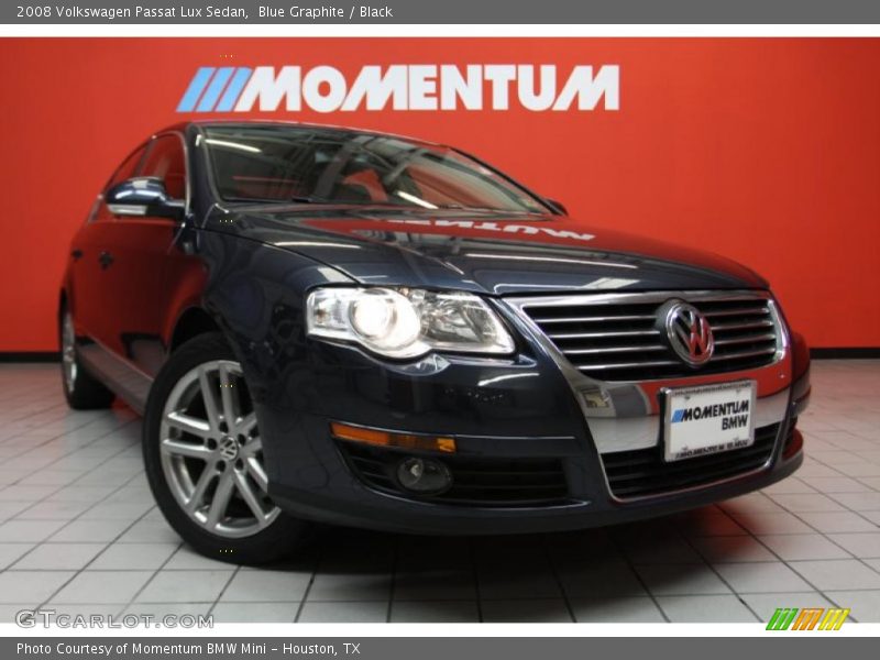 Blue Graphite / Black 2008 Volkswagen Passat Lux Sedan