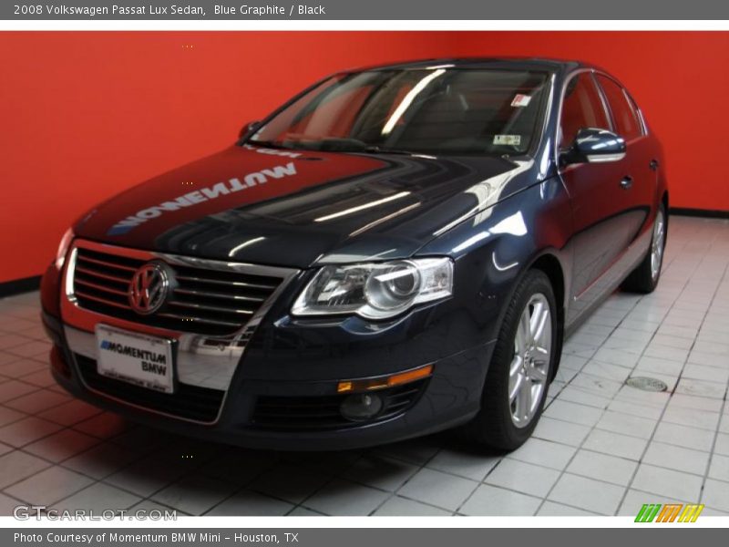 Blue Graphite / Black 2008 Volkswagen Passat Lux Sedan