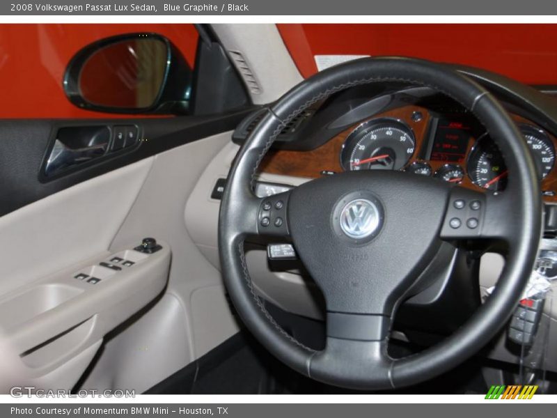 Blue Graphite / Black 2008 Volkswagen Passat Lux Sedan