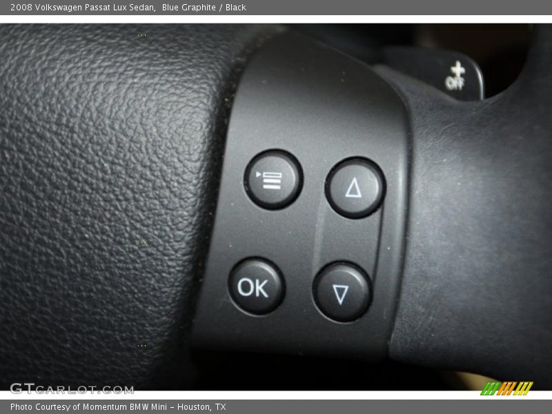 Blue Graphite / Black 2008 Volkswagen Passat Lux Sedan