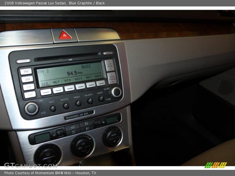 Blue Graphite / Black 2008 Volkswagen Passat Lux Sedan