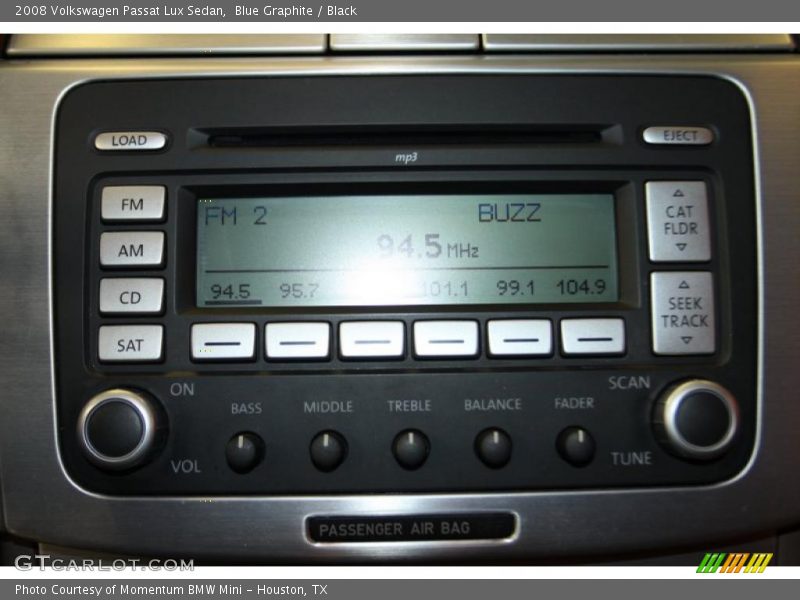 Blue Graphite / Black 2008 Volkswagen Passat Lux Sedan